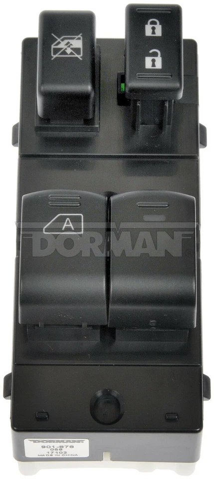 Door Window Switch Front Left Dorman 901-878 Fits 2008-2020 Nissan Frontier - Image 3 of 4