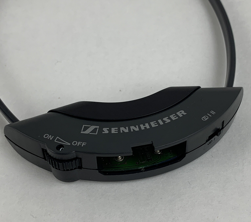 Sennheiser HDI 302 2-Channel Stethoset Receiver Power Tested No Battery - Picture 5 of 8