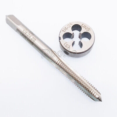 2pcs HSS Right Hand Die 1//4-36UNS Dies Threading 1//4-36 US DIE Superior quality