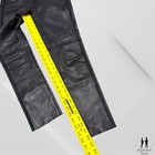 Isabel Marant Womens Lambskin Leather Made in France Soft Pants Black 38EU 30x28 — photo 7