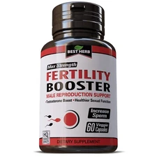 Male Fertility Enhancement Pills  60 Capsules  Dietary Supplement