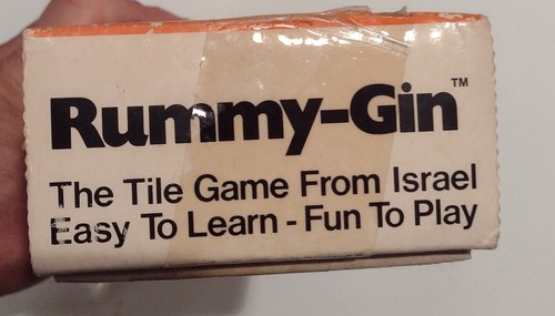 VINTAGE RUMMY - GIN TILE GAME Made In Israel - Picture 4 of 7
