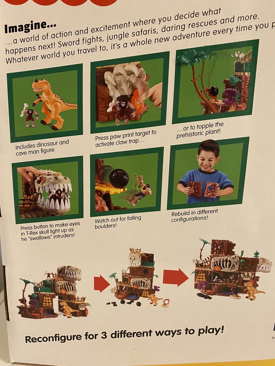 Buy Fisher Imaginext T-rex Dinosaur Mountain Set H5341 Mattel 2005
