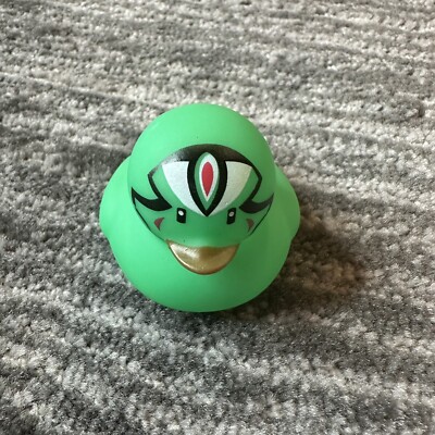 Rubber Duck Wrestler Face Paint Tribal Decor Car Home Ornament Cute Green Ducky