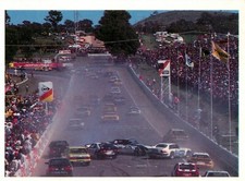 1990 BATHURST 1000 Motor Racing Card THE CRAS...