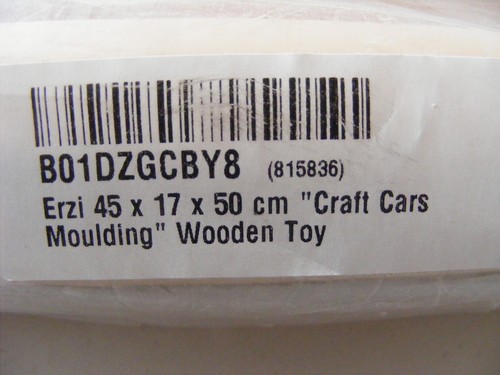 11 x Erzi Craft Cars Wooden Toy, Beech, 45cm Long suit Modelling Enthusiast - Picture 3 of 4