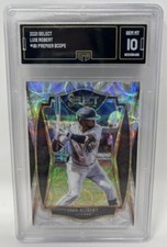 2021 Panini Select Luis Robert #181 Premier Level Scope Prizm GMA GEM MINT 10