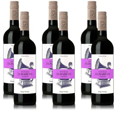 Elisabeth Rouge Prestige Côtes de Gascogne IGP, trocken, Weinpaket (6x0,75l)