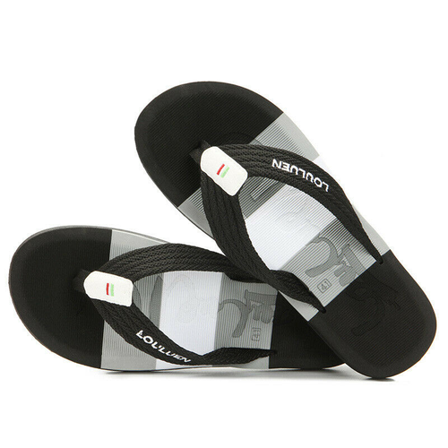 Herren Sommer Sandalen Flip Flops Slipper Urlaub Pool Schieberegler Zehenpartie Pfosten Größen 39-45 - Bild 15 von 17