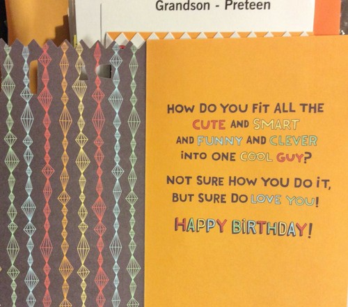 GRANDSON BIRTHDAY CARD for KIDS TEENS Happy Birthday 16 Choices Hallmark 24 - Picture 39 of 50