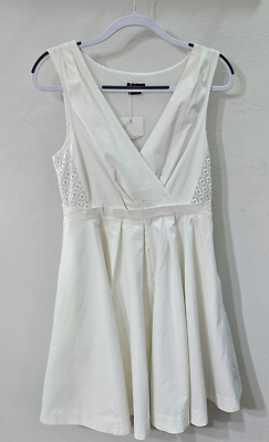 NWT Anthropologie Collette Dinnigan Sz 10P Pleated Lace Trellis Dress White | eBay NWT Anthropologie Collette Dinnigan Sz 10P Pleated Lace Trellis Dress White | eBay