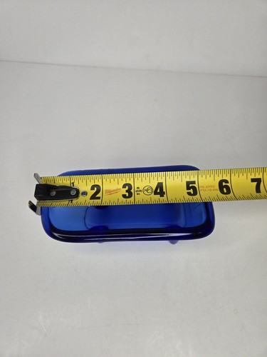 Lock Haven PA Souvenir Cobalt Blue Glass Bath Tub Antique Vintage Collectible - Picture 24 of 24