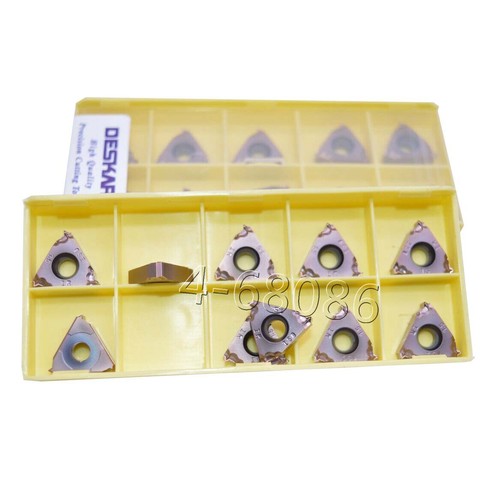 10pc 16IRM 1.5ISO LF6018 indexable thread carbide insert for SNR SEL For steel - Picture 4 of 5