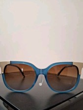 Diane Von Furstenberg Dvf650s Roxanne Blue/gold Sunglasses