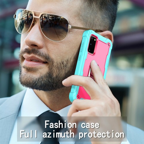 Luxury Armor Ring Kickstand Case For Samsung Galaxy S20 FE 5G A72 A52 A32 A12 - Picture 19 of 88
