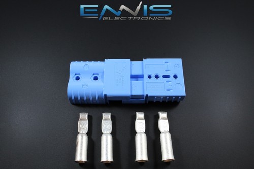 2 PCS ANDERSON POWER CONNECTORS SB120 4 GAUGE AWG BATTERY QUICK DISCONNECT - Picture 6 of 7