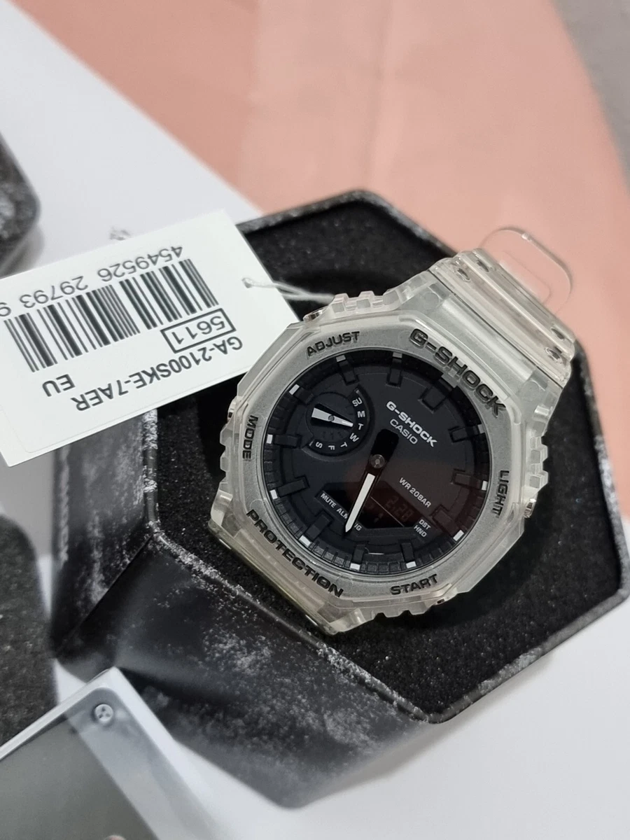 casio g shock skeleton series watch ga 2100ske 7aer