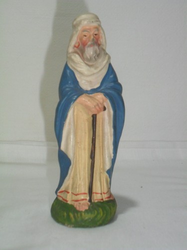 Statuina Presepe MONACO cartapesta. Confalonieri Chialu,Nardi,Rovello. SERIE 10