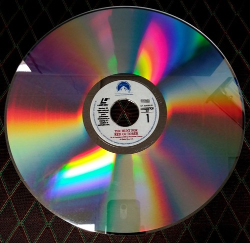 Laserdisc: The Hunt For Red October (1990) Letterbox Format - Sean Connery - Picture 3 of 4