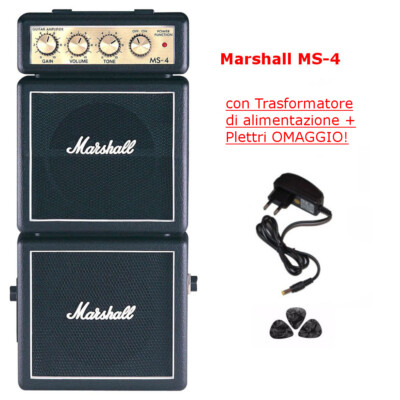 AMPLIFICATORE MARSHALL MS-4 PORTATILE - #8077403 - su Mercatino