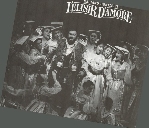 L'ELISIR D'AMORE 2-Laserdisc LD DONIZETTI OPERA JAMES LEVINE - Picture 3 of 4