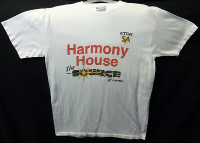 VINTAGE Detroit   Harmony House the Source Of Course...  Large T-Shirt