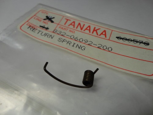 Tanaka Brush Cutter 83206092200 Return Spring for TBC-160, TBC-210, TBC-215 - Picture 1 of 4