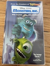 Monsters Inc. Disney Pixar Movie (VHS, 2001)