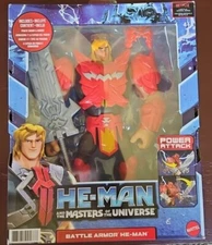 The Masters Of The Universe Deluxe Netflix He-Man Large 8.5" Action Figure NEW