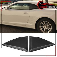 Fits 10-15 Chevy Camaro Xe Style Rear Side Window Louvers Scoops Cover 2pcs Pp Fits 10-15 Chevy Camaro Xe Style Rear Side Window Louvers Scoops Cover 2pcs Pp