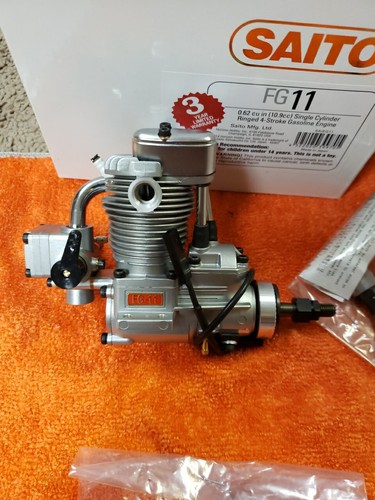 Saito Engine - Saito FG 11 - FG11 Pump - Gas motor - New - Picture 9 of 18