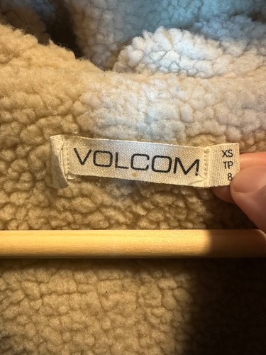 VOLCOM Women's Walk On By Parka Sherpa Lined Heavy Warm Coat Size XS - Picture 4 of 10
