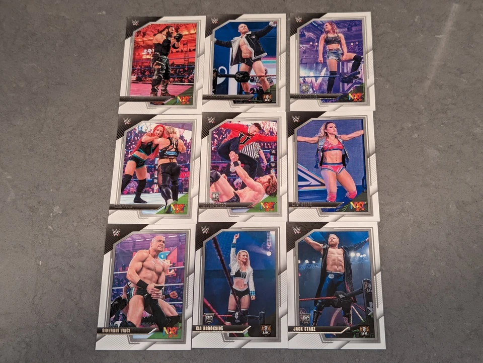 NXT 2022 Panini 2.0 Wrestling Card Silver Foil Basic WWE YOU PICK! SEE PHOTOS! - Image 2 of 4