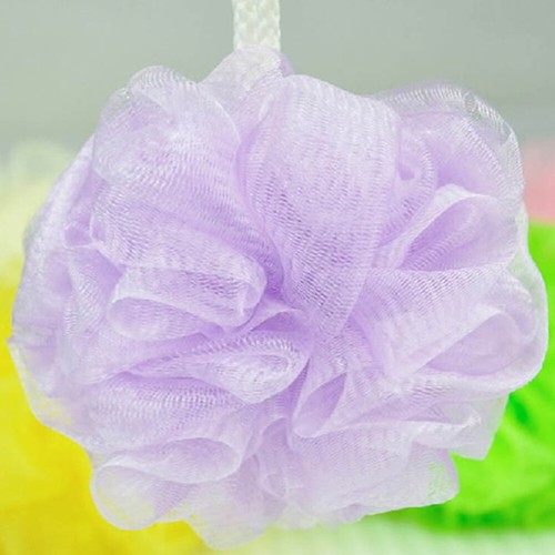 4Pcs haute qualité Exfoliate Bath Mesh Pouf Shower Loofahs Sponge Bath Ball for Cleansing