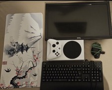 Xbox Series X|S 512GB Controller,mouspad,rasertastatur,maus,60HZ Monitor