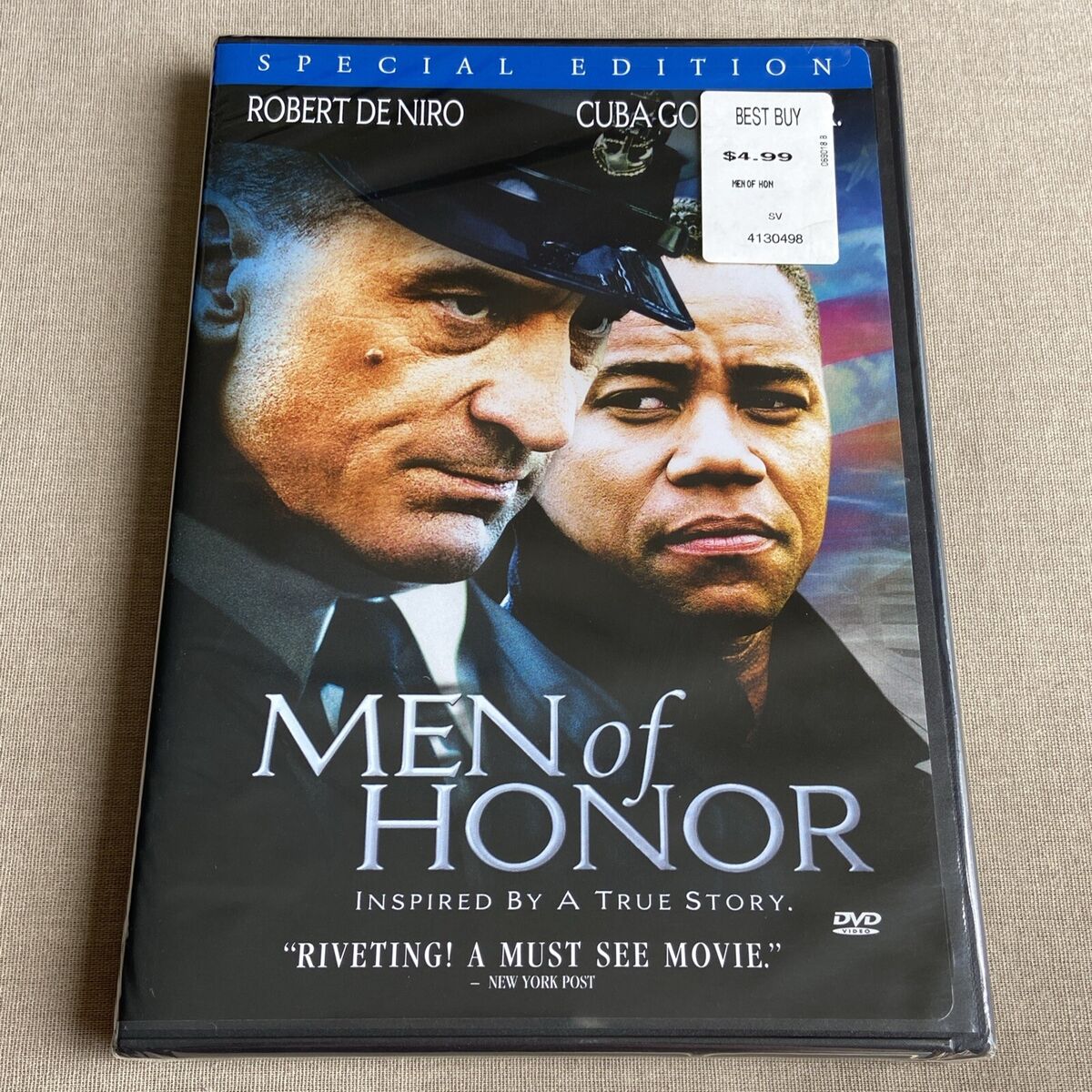 Men of Honor (DVD 2000 WS NEW) Cuba Gooding Jr. Robert De Men of Honor (DVD 2000 WS NEW) Cuba Gooding Jr. Robert De