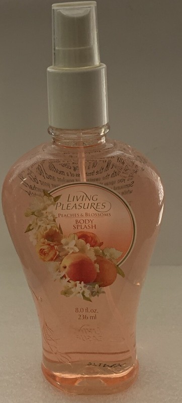 Circle of Beauty Living Pleasures Peaches & Blossoms Body Splash 8.0 Fl Oz