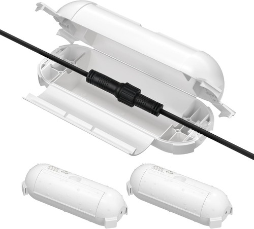 BN-LINK 2Pcs Outdoor Extension Cord safety Cover Waterproof Weather Resistant - Picture 10 of 10