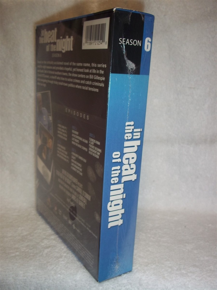 In the Heat of the Night Complete Season 6 (DVD, 2014, 5-Disc