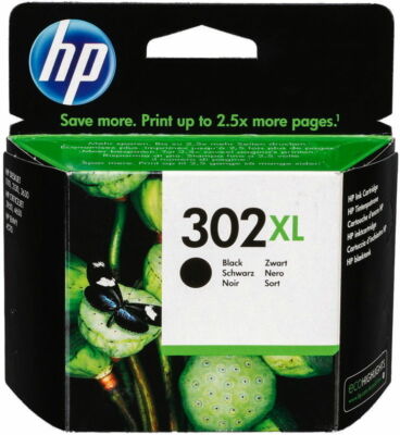 hp 302 XL BK Druckerpatrone ** NEU ** OVP ***  F6U68AE UUS  Schwarz  Black
