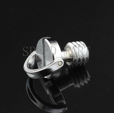 2 X 3/8" D-Ring Screw Stainless Steel Camera Tripod Monopod Quick Release Plate