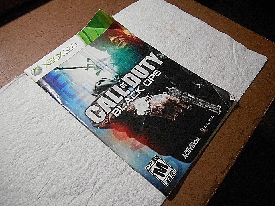 CALL OF DUTY BLACK OPS XBOX 360 INSTRUCTION MANUAL OR BOOKLET ONLY - Image 2 of 4