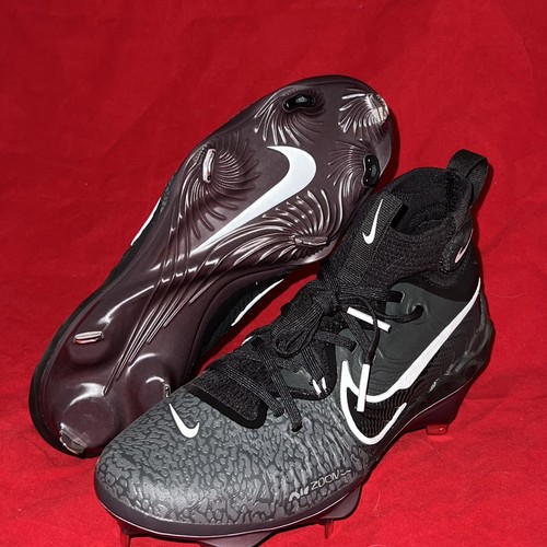 Nike Alpha Huarache NXT Black Metal Baseball Cleats DJ6517-010 BLK Size 7 - Picture 2 of 12