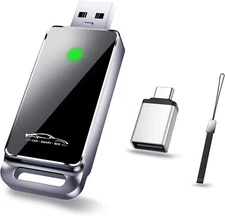 Wireless USB CarPlay Adapter No Latency Carplay For iPhone Apple Plug & Play A