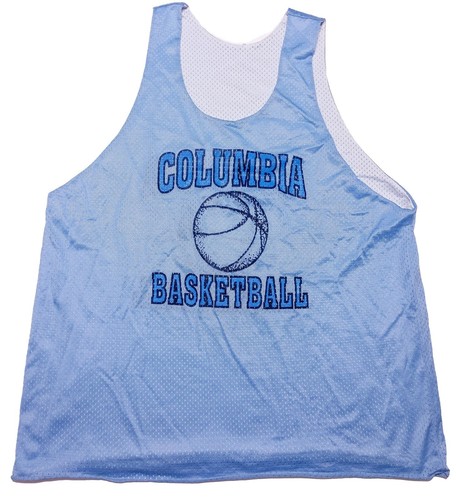Vintage Columbia Lions NCAA Basketball Reversible Practice Jersey Blue White XL - Bild 3 von 10