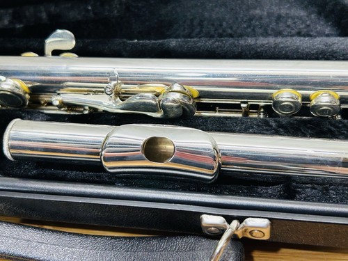 Commonhardt Artisan 2SP-A Flauto placcato argento con custodia - Foto 10 di 14
