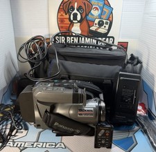 Panasonic PV-L650D Palmsight VHS-C Analog Camera Camcorder Palmcorder W/ Remote