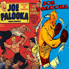 1951 Joe Palooka Comics Lot of 5 54,55,56, 58, 59 Average grade 7.0 to 7.5