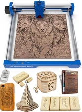 ATOMSTACK Swift 7W Laser Engraver, 0.06mm High Accuracy, for Wood, Metal, Etc.
