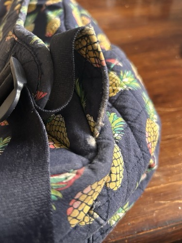 Vera Bradley Toucan Party Pineapple Quilted Lighten Up Essential Rucksack Neu - Bild 4 von 7